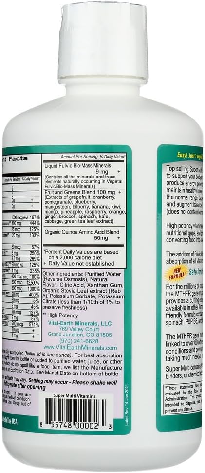 Vital Earth Minerals Super Multi Maracuyá - 946 ml