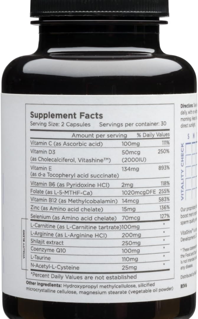 Beli Men Prenatal Multivitamin – Apoyo a la Fertilidad Masculina, 60 Cápsulas