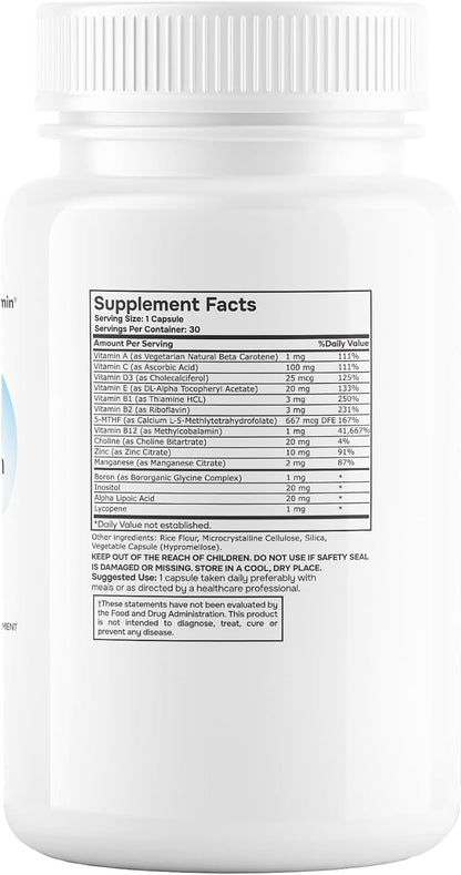envitamin Methylated Multivitamin – Inositol: Un nutriente que participa en procesos celulares importantes. – Image 7
