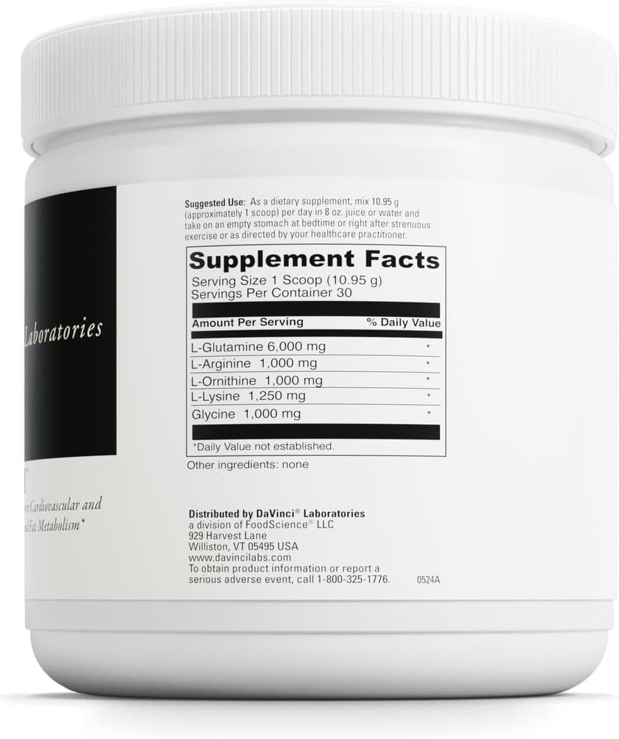 DAVINCI Labs Maxi-HGH - Suplemento de Aminoácidos, 328.5 g en Polvo