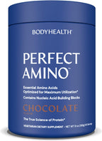 BodyHealth PerfectAmino - BCAA y EAA en Polvo - Sabor Lima Limón - 20 Servicios