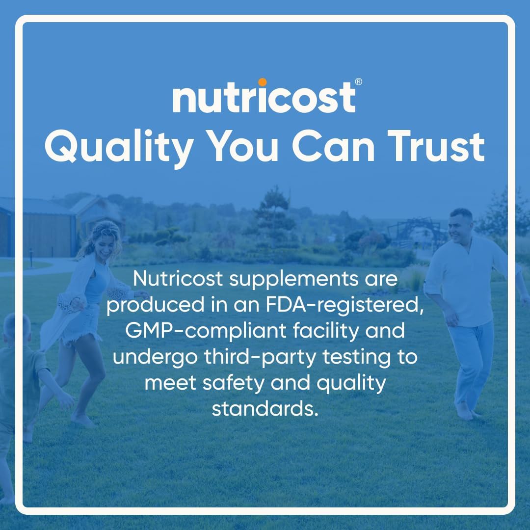 Nutricost Vitamina C con Escaramujo 1025mg, 240 Cápsulas