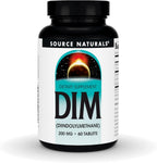 Source Naturals DIM, Diindolylmethane 200mg con BioPerine, Vitamina E y Más - 60 Comprimidos