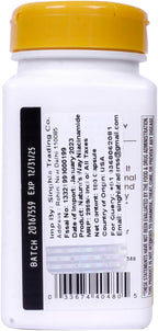 Nature's Way Niacinamida 500 mg – 100 Cápsulas (Paquete de 2)