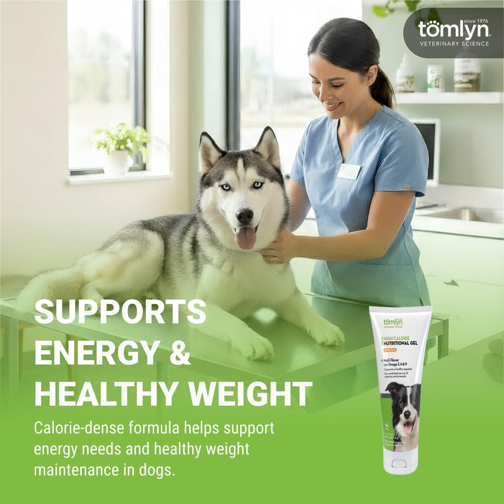 Tomlyn Nutri-Cal Gel Nutricional de Alto Contenido Calórico Sabor Malta para Perros, 120g