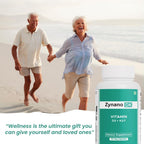 Zynano DK - Vitamina D3 10000 UI + K2 120 mcg Vegano con MCT - 60 Cápsulas