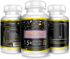 ACTIF Senolytic Support con 15+ Factores Avanzados - No Transgénico, Absorción Rápida, 60 Cápsulas