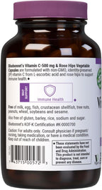 Bluebonnet Nutrition Vitamina C 500 mg con Rosa Mosqueta - 90 Cápsulas Vegetales