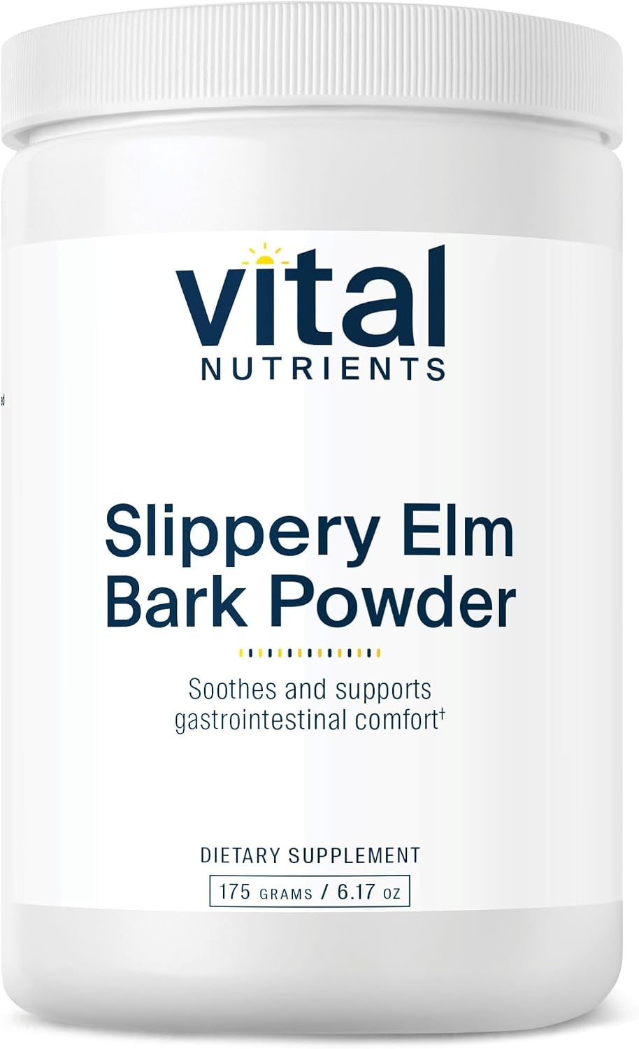 Vital Nutrients Slippery Elm Bark Powder - 2500 mg - Apoyo Gastrointestinal