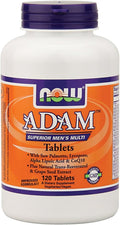 Now Foods ADAM Multivitamínico Superior para Hombres - 120 Comprimidos (2 Unidades)