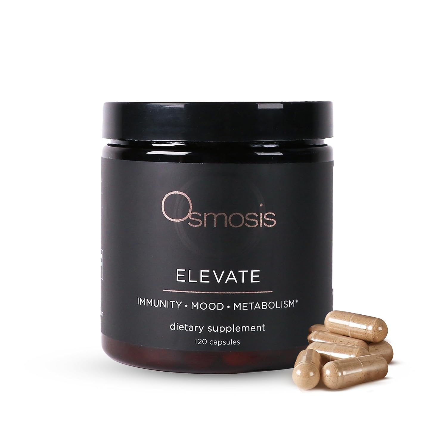 OSMOSIS Elevate - Inmunidad, Estado de Ánimo y Metabolismo, 120 Cápsulas
