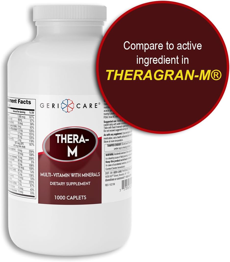 GeriCare Thera M Multivitamínico - 1000 Comprimidos