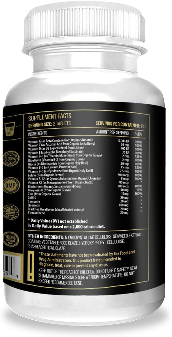 ACTIF Longevity Advanced Support – 20 Factores Esenciales, 2 Meses de Suministro
