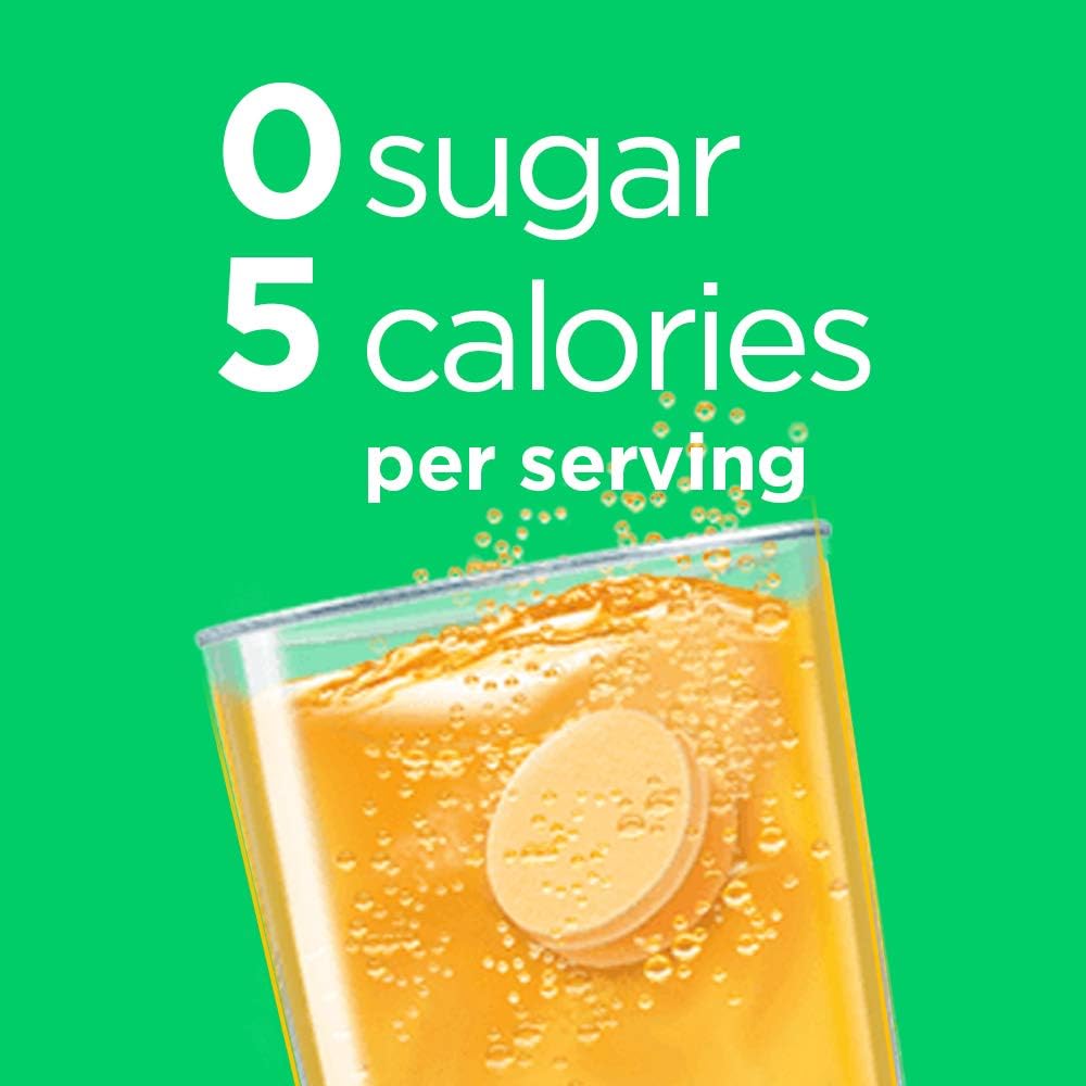 Berocca Energy, Suplemento Vitamínico para Energía Física y Mental, Sabor Naranja, 20 Comprimidos Efervescentes