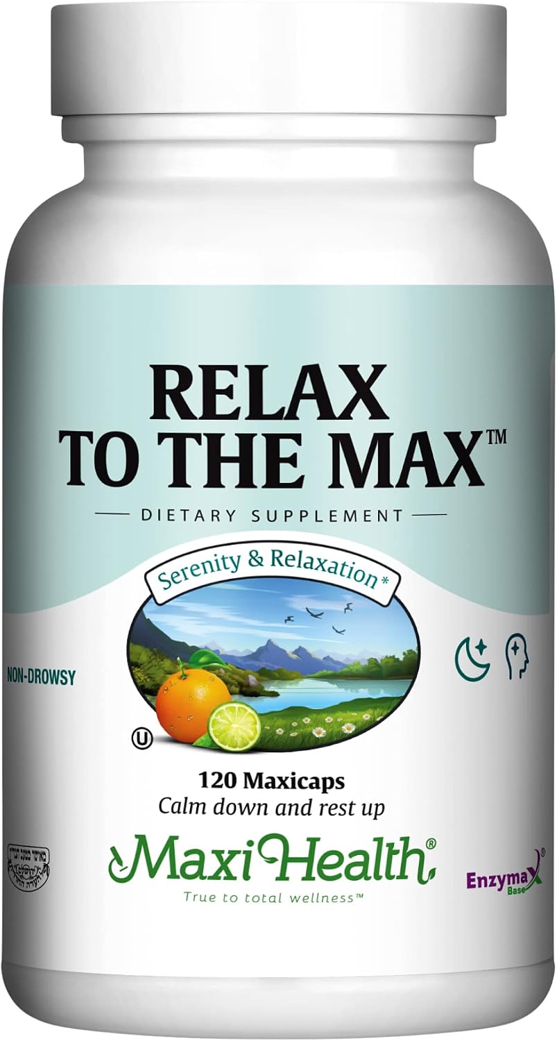 Relax to The Max Fórmula para el Estrés – 60 Cápsulas