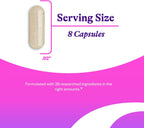 Seeking Health Optimal Prenatal - Prenatal Supplement with Methylfolate and Choline - 240 Capsules