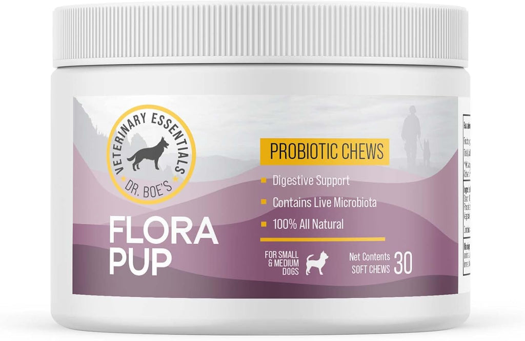 FloraPup Probiótico y Soporte Digestivo para Perros