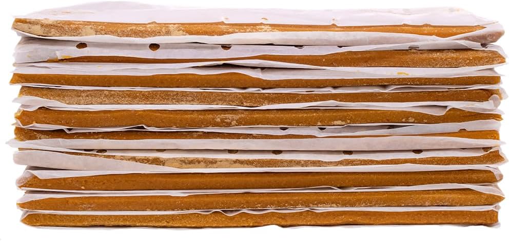 Pollen Patties para Apicultura de VILLAGE GIFT IMPORTERS | Contiene 15% de Polen Natural y 15.5% de Proteína | Nutrición Equilibrada para Abejas | Apoya la Salud de la Colmena (Paquete de 5, 5 unidades)