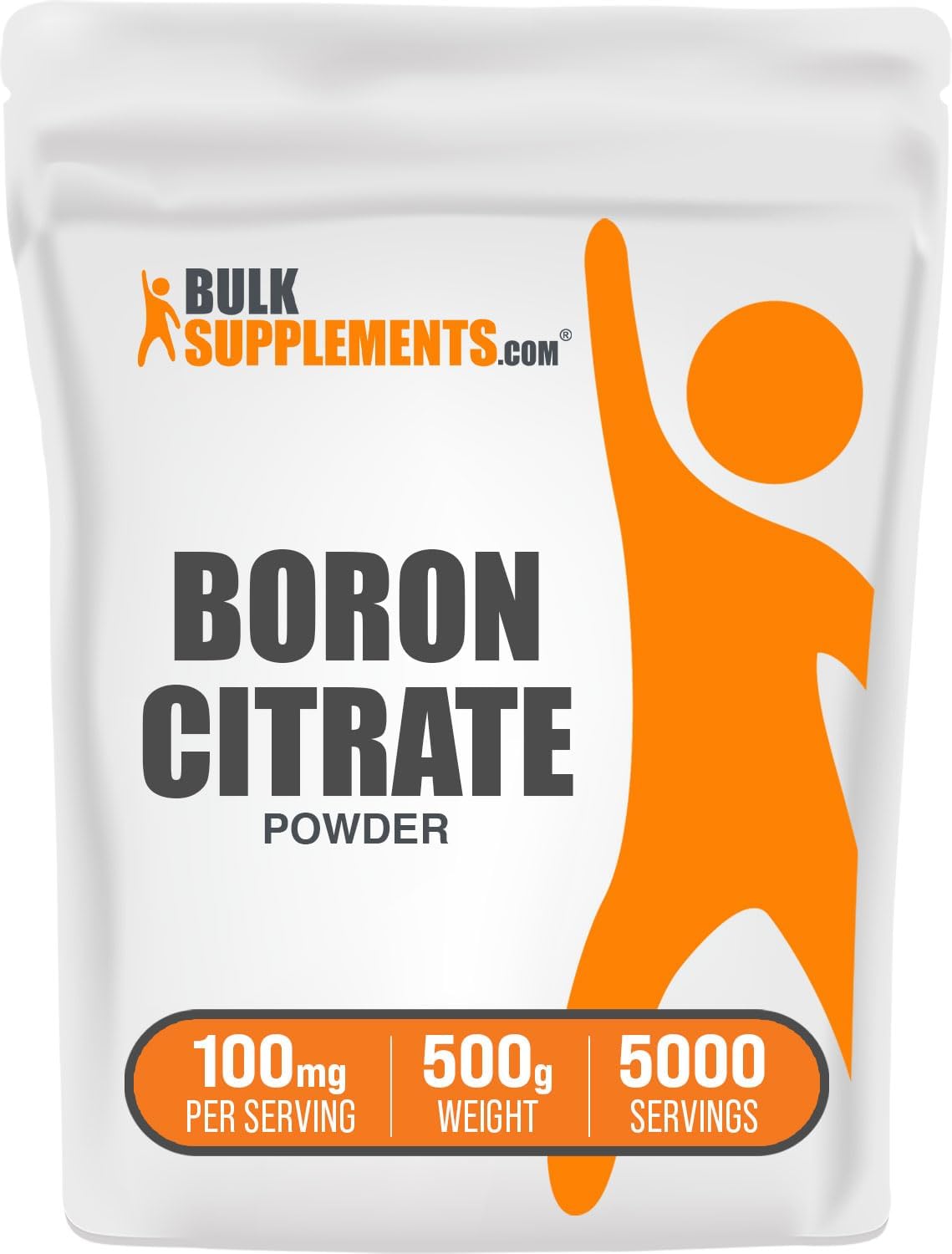 Citrato de Boro en Polvo - 100 g (3.5 oz) - Suplemento de Boro para Hombres y Mujeres