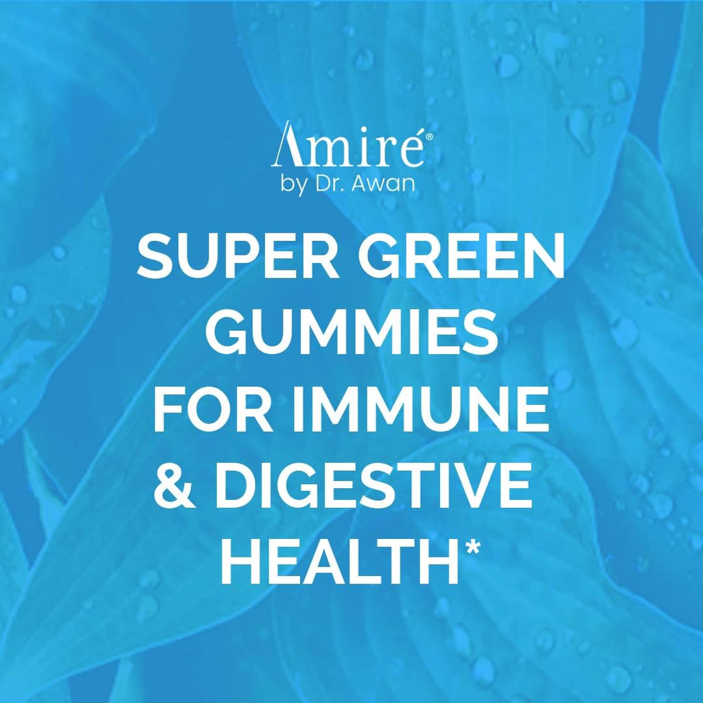 Amire Gominolas de Super Greens - Frutas y Verduras, 240 uds