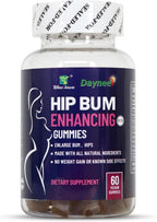 Wins Town Hips & Butt Enhancement Gummies, Veganas, 60 Ct | Multivitamínico para Mujeres, Apoya el Tono de los Glúteos