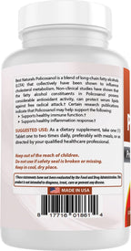 Best Naturals Policosanol 40mg, 120 comprimidos - Apoyo cardiovascular*