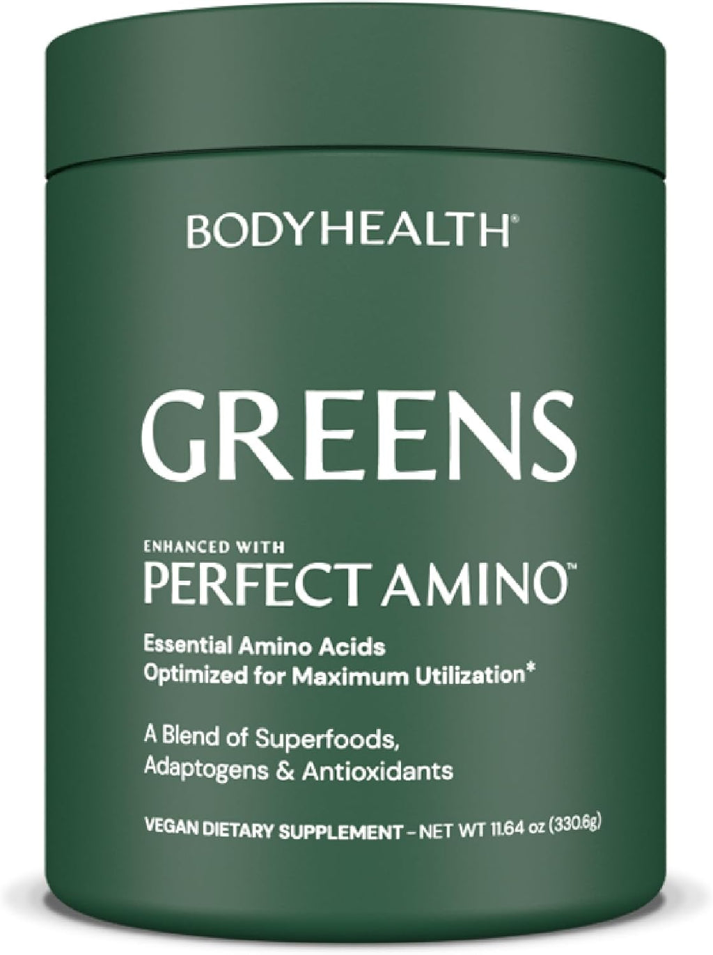 BodyHealth Perfect Greens Formula - Superfood en Polvo Sabor Manzana Verde (30 Porciones)