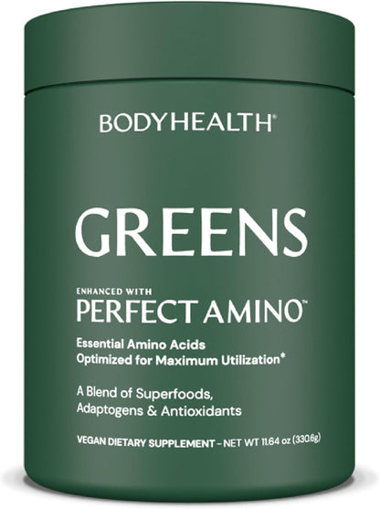 BodyHealth Perfect Greens Formula - – Perfect Antioxidant Garden Blend : una mezcla de extractos de frutas y – Image 1