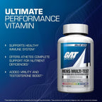 GAT SPORT Men's Multi + Test Multivitamínico Premium 60 comprimidos