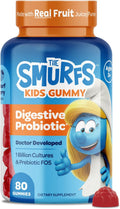 The Smurfs Focus Gummies para Niños - Gominolas de Concentración con Fosfatidilserina - Apoyo a la Atención y Memoria - 80 unidades