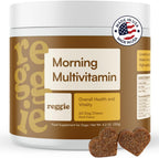 Multivitamínico Diario para Perros | 60 Masticables Blandos con Vitaminas y Minerales
