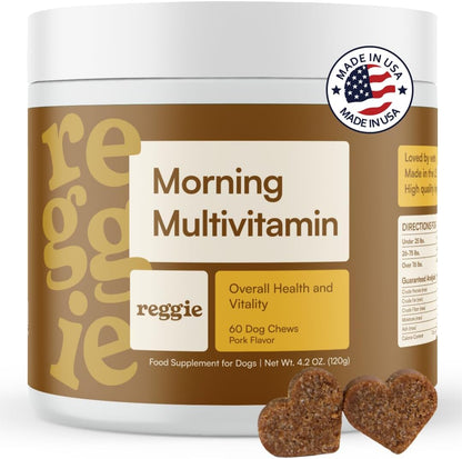 Multivitamínico Diario para Perros | 60 Masticables Blandos con Vitaminas y Minerales – Image 1