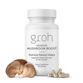 Groh Daily Vitality Boost - Suplemento Natural para Cabello, Piel y Uñas con Hongos y Antioxidantes - 60 Cápsulas