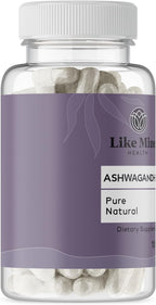 Like Mine Ashwagandha (100 Cápsulas) – Suplemento Herbal Puro y Natural para Mujeres