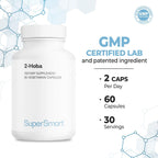 Supersmart 2-HOBA (Hobamine) 100mg - 60 Cápsulas Vegetarianas