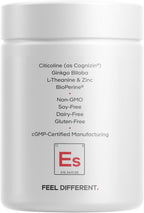 Codeage E-Sport Vitamins+ - Suplemento Nootrópico con Cognizin, Bacopa, L-Theanine, Ginkgo, Astaxantina y Multivitaminas - 90 Cápsulas
