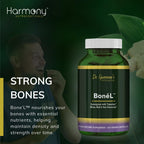 Bone'L - Bone, Nail & Hair Harmony - Cápsulas Veganas de Alta Potencia