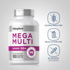 Piping Rock Multivitamínico para Mujeres 50 Plus - 100 Comprimidos Recubiertos