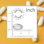 Supersmart Natural E 400 (D-Alfa Tocoferol) 1200 UI al día - Suplemento de Vitamina E de Alta Absorción | No OGM - 100 Cápsulas Blandas