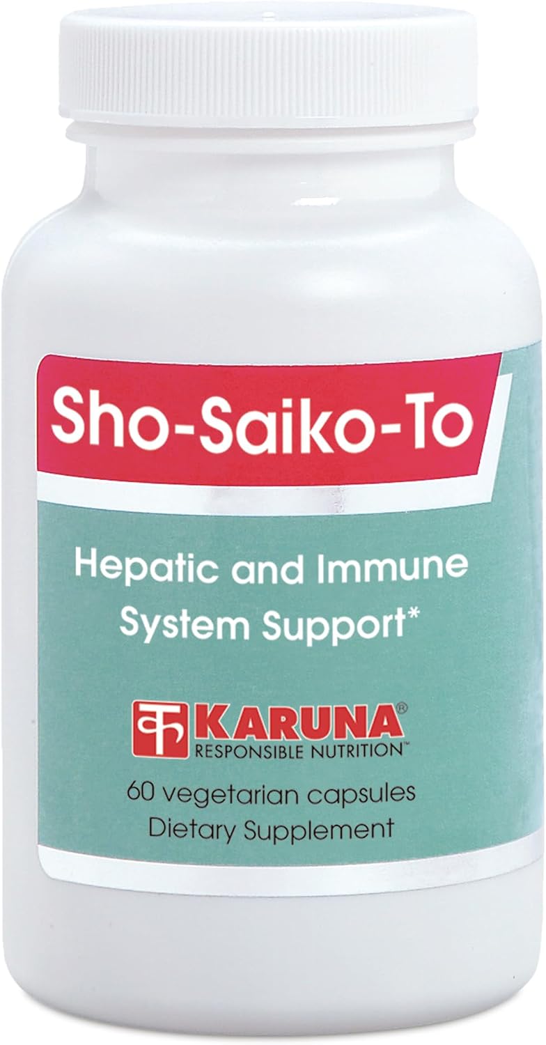 Karuna Sho-Saiko-to 60 Vegetarian Capsules | Milk Thistle, Selenium, Vitamin E