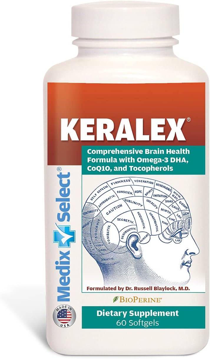 Keralex Fórmula para la Salud Cerebral (Suministro para 90 Días)