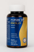 Cápsulas Forze VF Gold | Suplemento Multivitamínico Diario con Ginseng, Vitaminas B, C, D, E, Hierro, Zinc y Magnesio | Dr. Simi | 100 Cápsulas