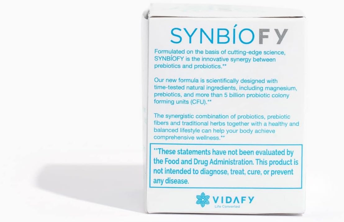 Synbiofy - 3 Pack (120 Cápsulas) Suplementos Naturales