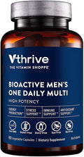 Vthrive Bioactive Multivitamínico para Hombres - Dosis Única Diaria (60 Cápsulas Vegetales)
