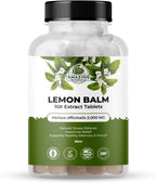 Extracto de Melisa (Lemon Balm) 10X 200 mg - 30 Tabletas
