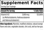 Designs for Health B12 Tricobalamin – 3000mcg Triple B12 Sublingual (60 Comprimidos)