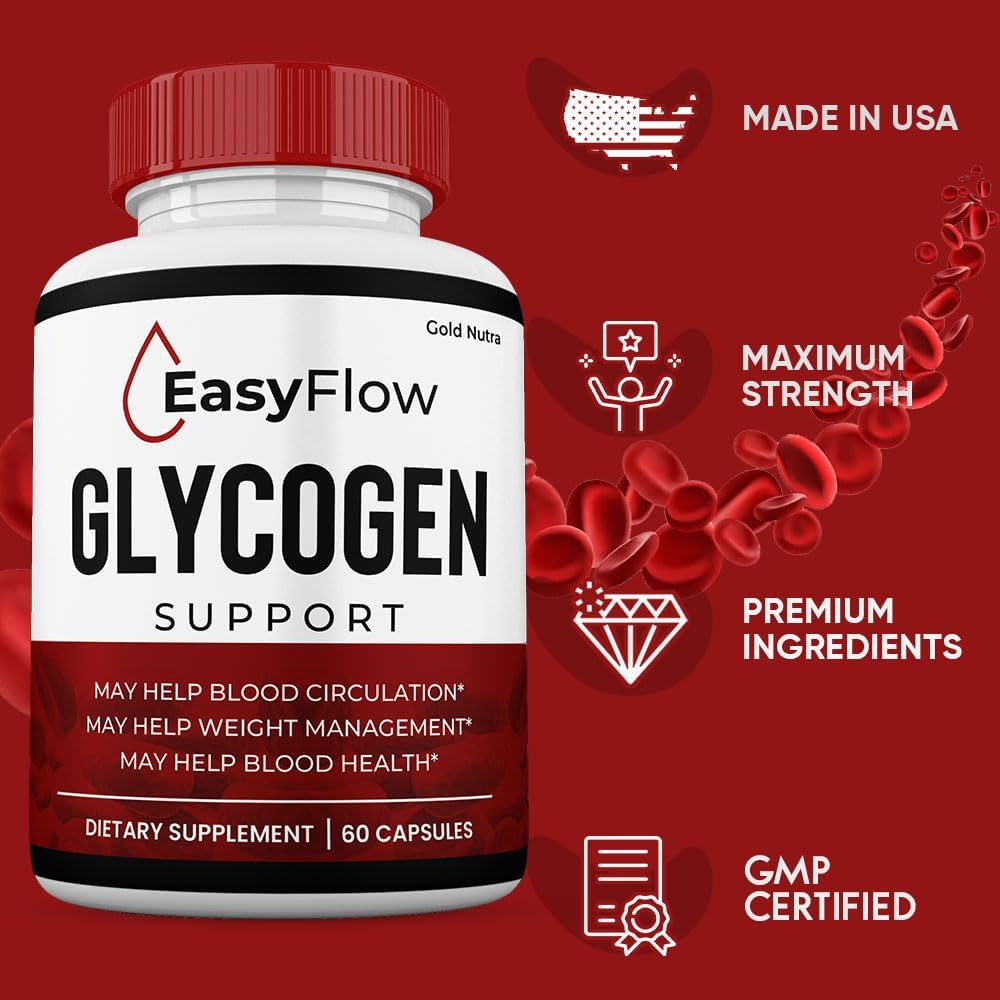 EasyFlow Blood Support Capsules, 2 Pack (2 Meses de Suministro)