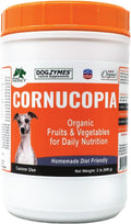 Dogzymes Cornucopia Organic Proprietary Blend of Vegetables, Fruits, Nutritional Sprouts for Dogs and Cats (907 g)