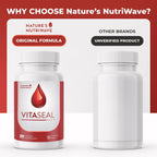 Vitaseal – Suplemento con Botánicos, Vitaminas C y E y Minerales (30 Cápsulas)