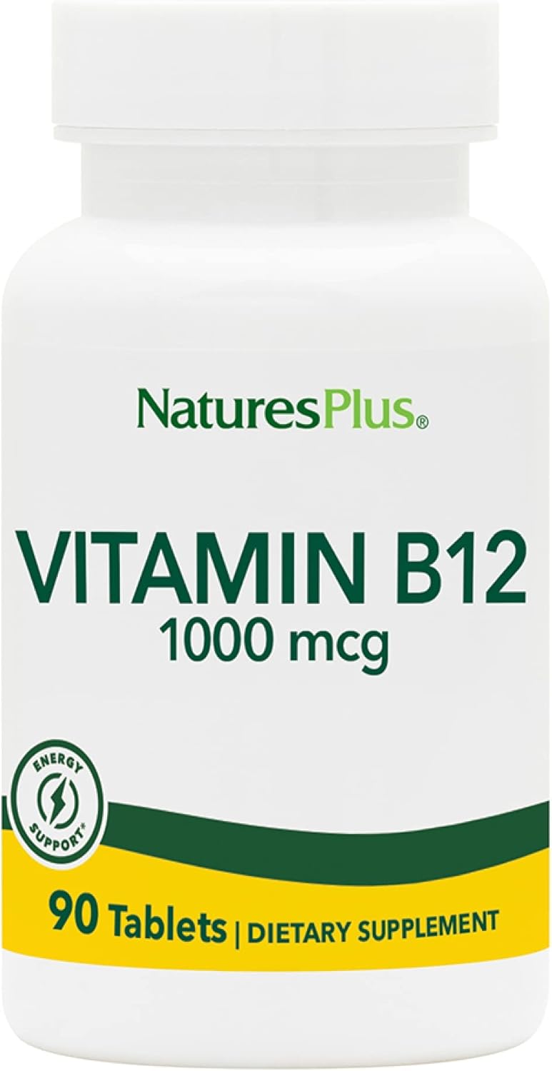 NaturesPlus Vitamina B12 500 mcg - 90 Comprimidos